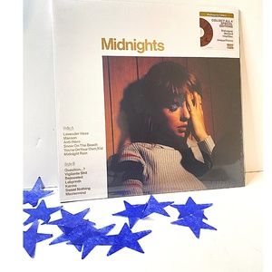 Taylor Swift Midnights Marbled Mahogany Vinyl - Factory Sealed - Unsigned
